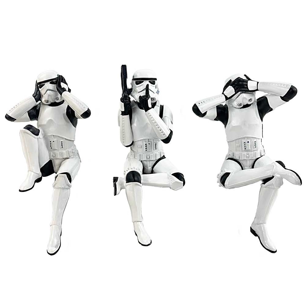 Star Wars-The Original Stormtrooper: Three Wise Sitting Stormtroopers