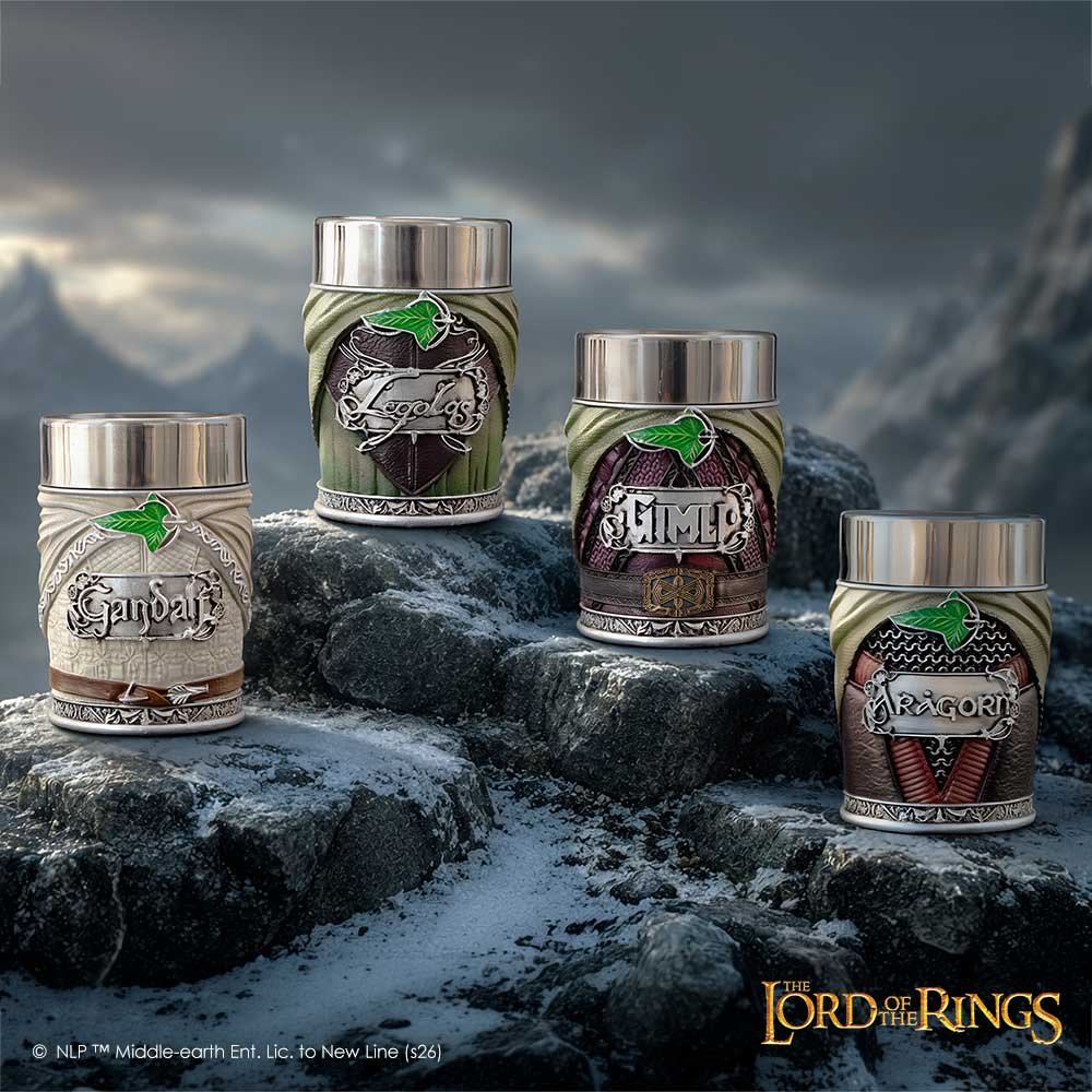 Lord of the Rings: The Fellowship Shot Glass Set