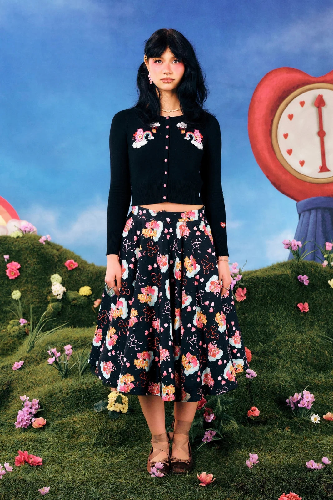 Hell Bunny x Care Bears: Love-A-Lot Cardigan