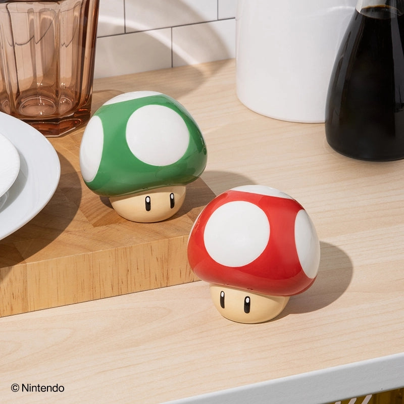 Super Mario: Mushroom Salt and Pepper Set