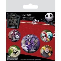 The Nightmare Before Christmas: Characters Badge Pack