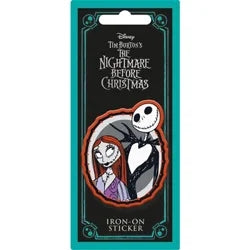 The Nightmare Before Christmas: Jack & Sally Iron-On Patch