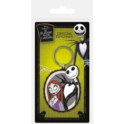The Nightmare Before Christmas: Jack and Sally Keychain