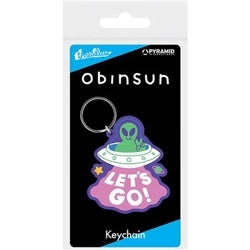Obinsun: Let's Go UFO Keyring
