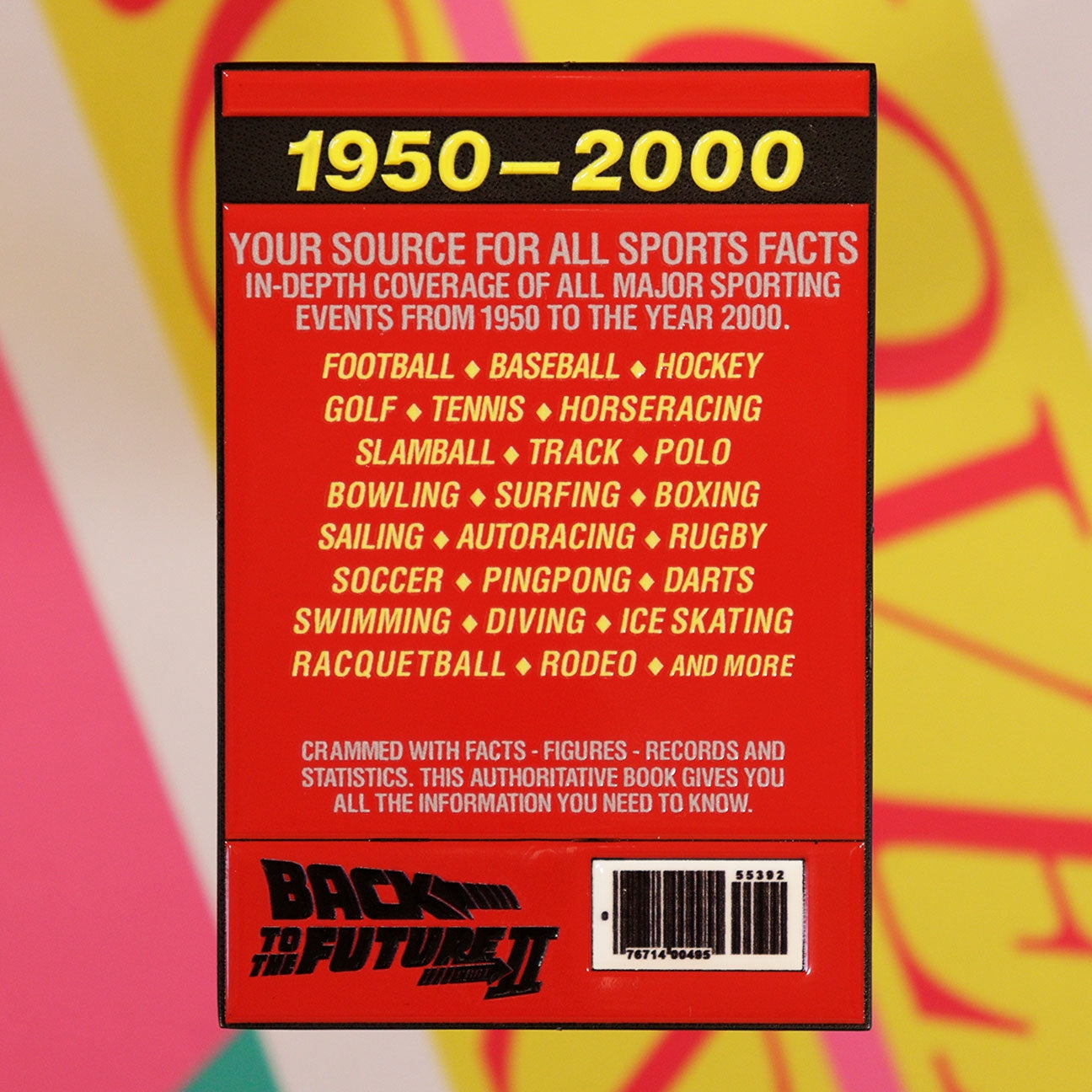 Back To The Future: Limited Edition - Sport Almanac Ingot