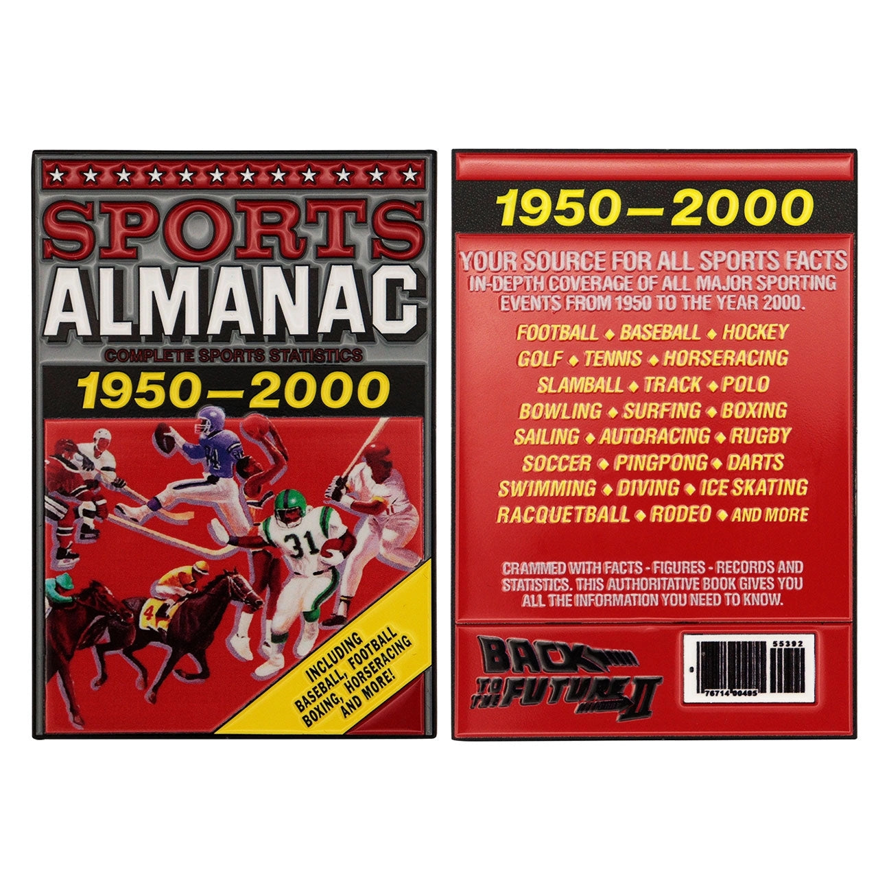 Back To The Future: Limited Edition - Sport Almanac Ingot