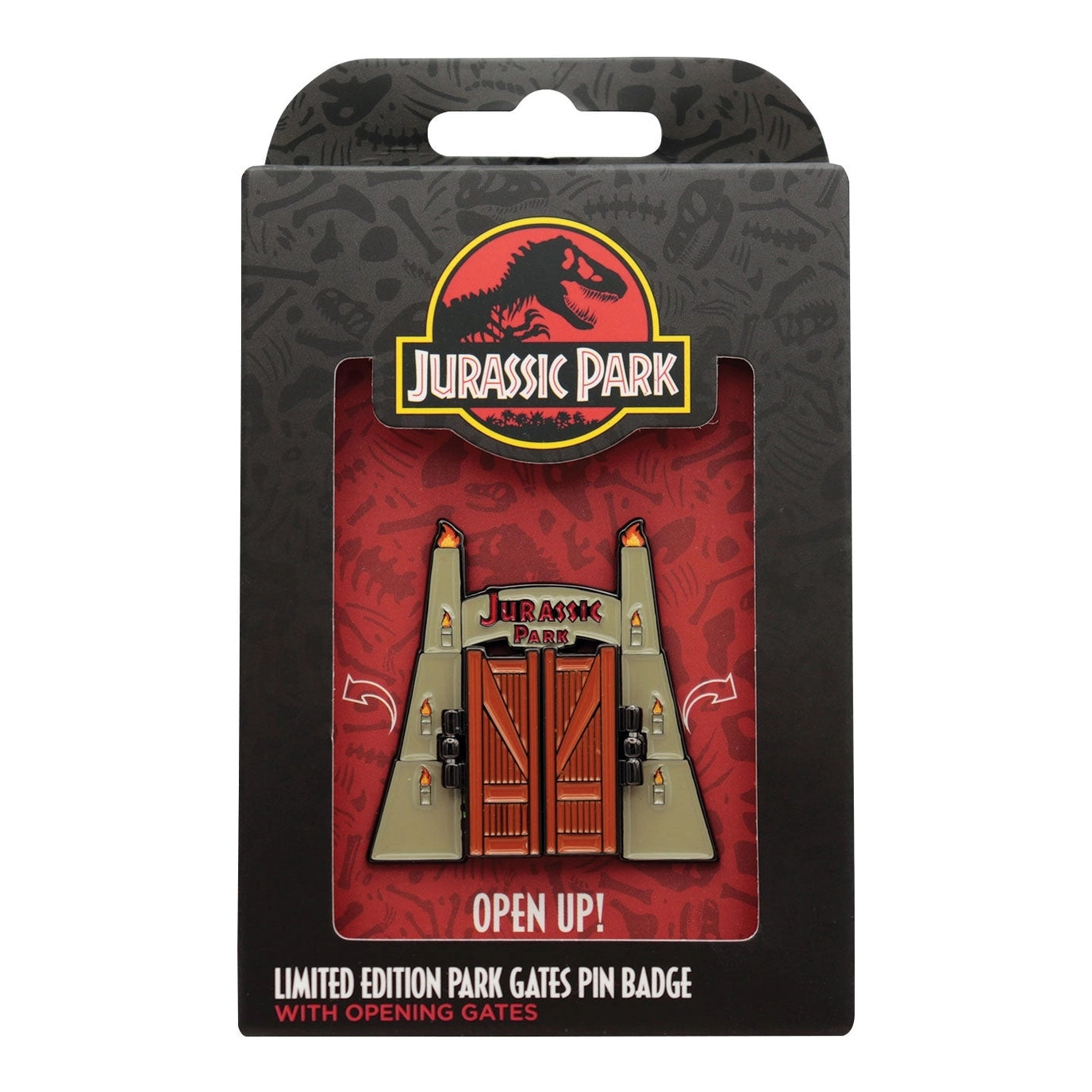 Jurassic Park: Limited Edition - Gates Hinged Pin Badge