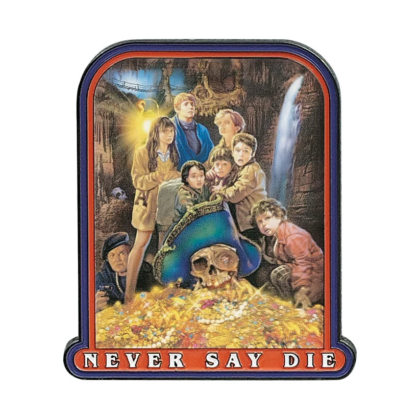 The Goonies: Limited Edition - 40th Anniversary Never Say Die Pin Badge