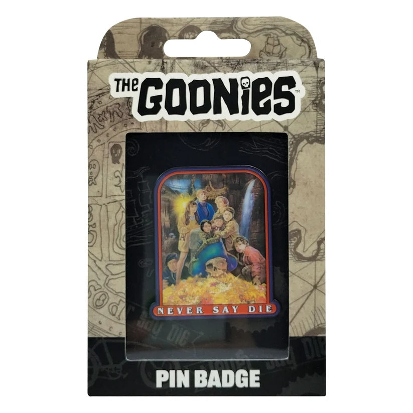 The Goonies: Limited Edition - 40th Anniversary Never Say Die Pin Badge