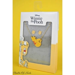 Winnie The Pooh: Necklace and Earring Set