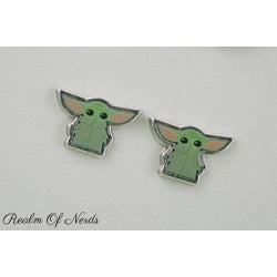 The Mandalorian: Din Grogu Earring Set