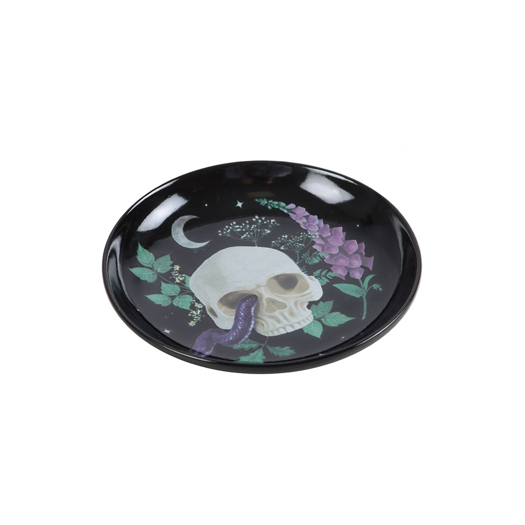 Venom & Vines: Skull Trinket Dish