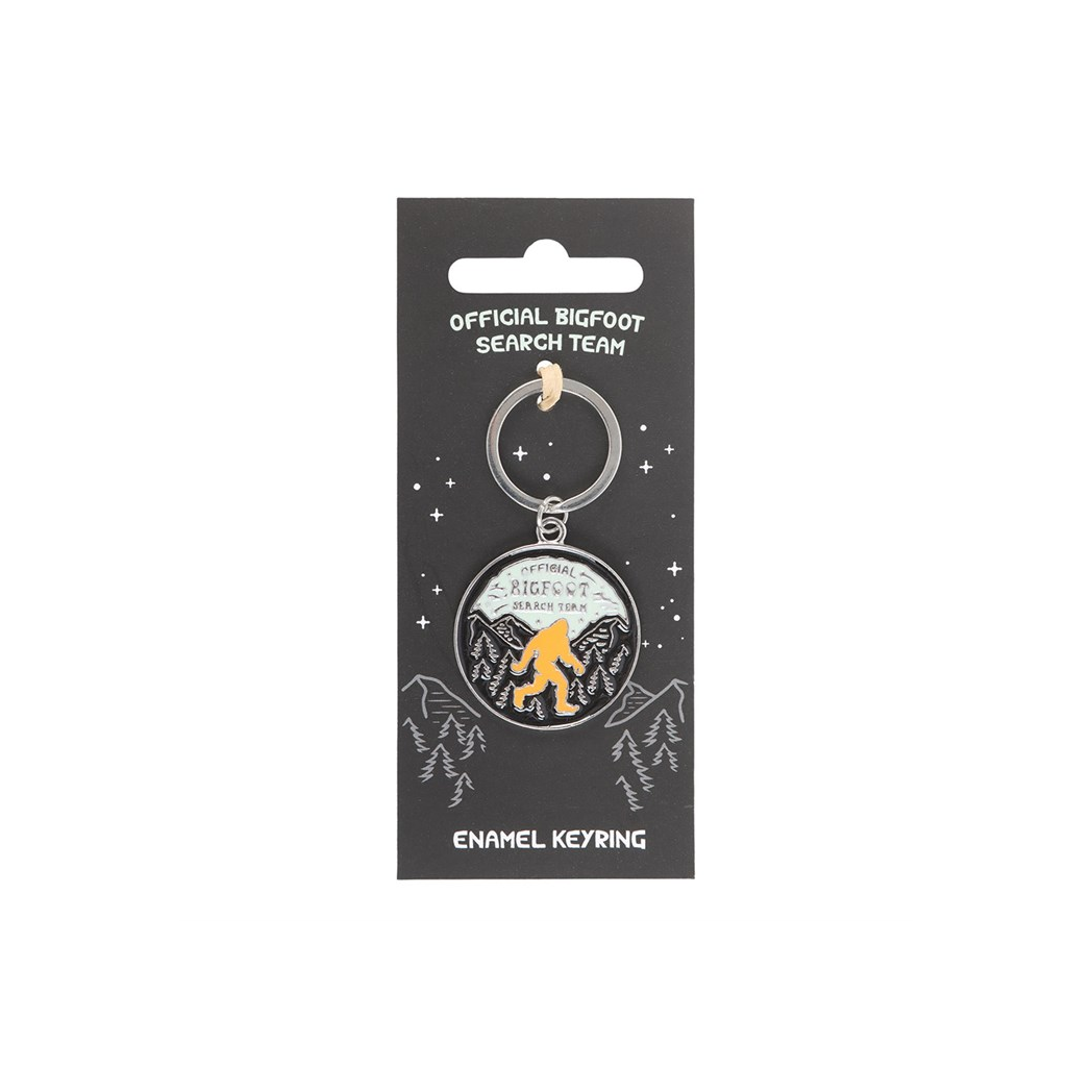 Camp Cryptid: Bigfoot Search Team Keyring