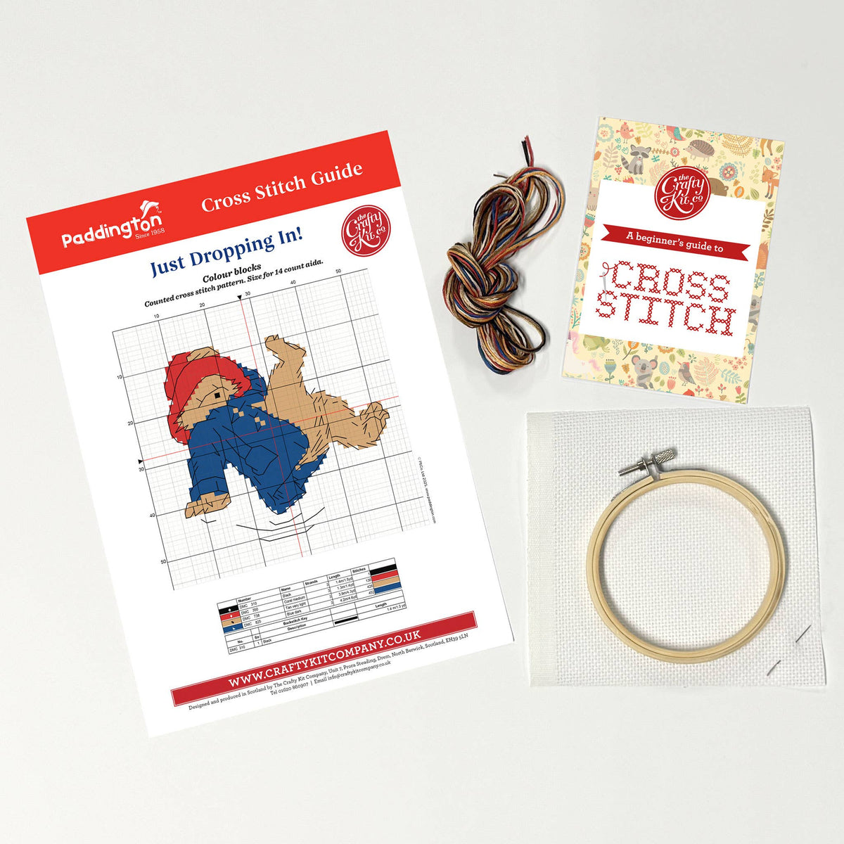 Paddington: Just Dropping In! - Mini Cross Stitch Kit