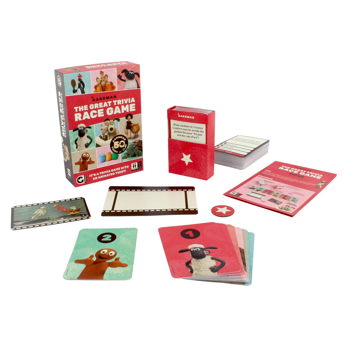 Aardman: Great Trivia Race Game