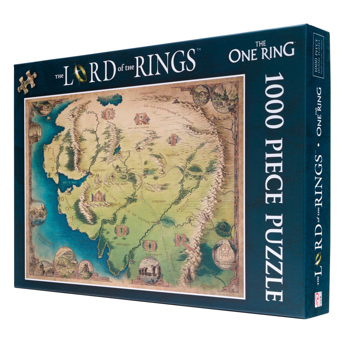 The Lord of the Rings: Eriador Map Jigsaw
