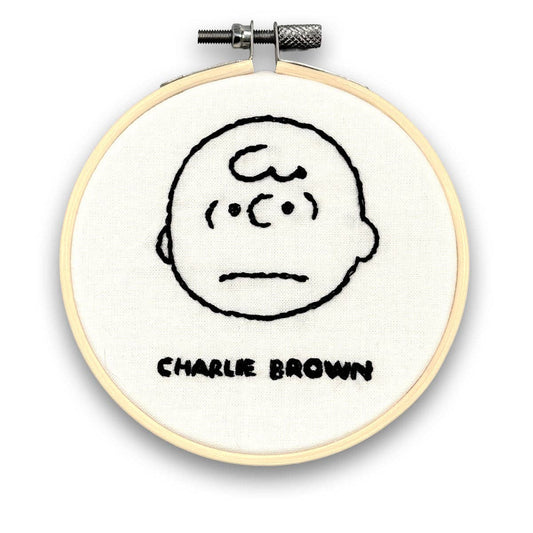 Peanuts: Charlie Brown - Mini Embroidery Kit