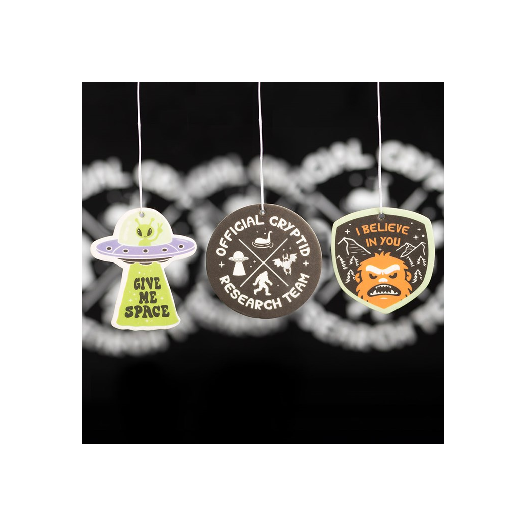 Camp Cryptid: Set of 6 Scented Air Fresheners