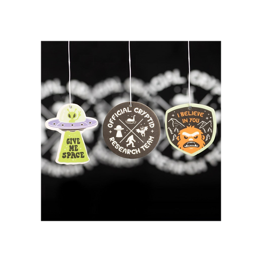 Camp Cryptid: Set of 6 Scented Air Fresheners
