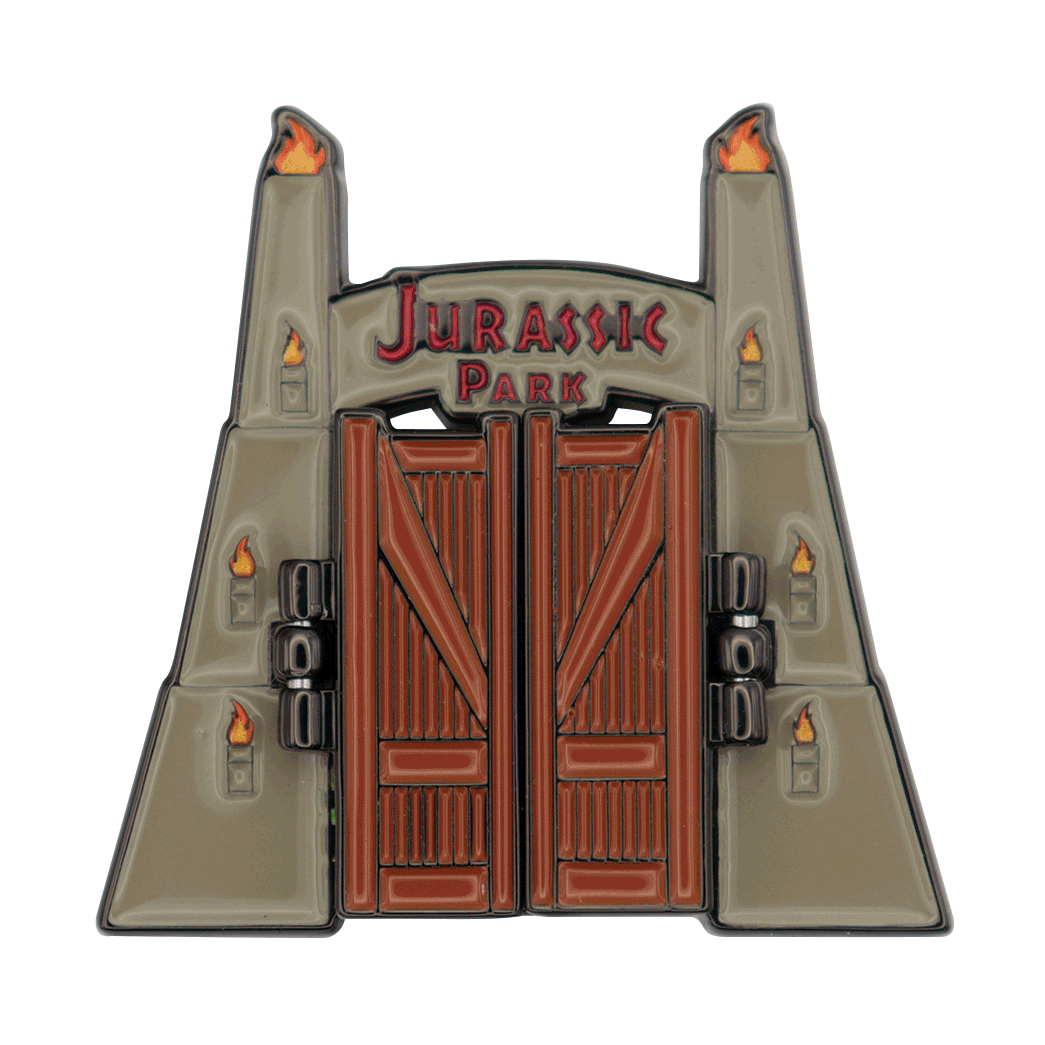 Jurassic Park: Limited Edition - Gates Hinged Pin Badge