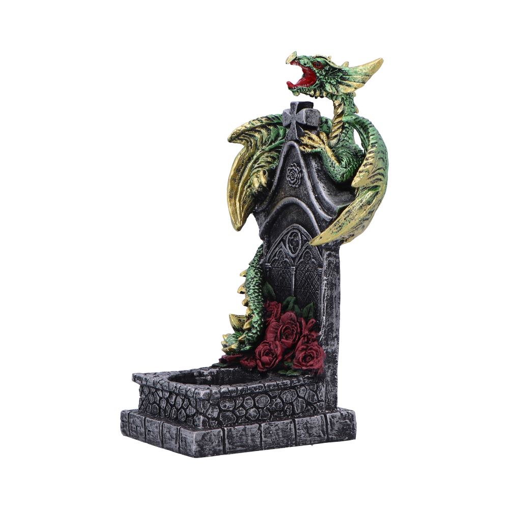 Nemesis Now: Light of the Green Dragon Tealight Holder