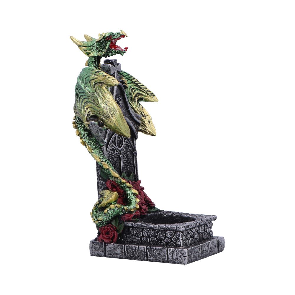 Nemesis Now: Light of the Green Dragon Tealight Holder